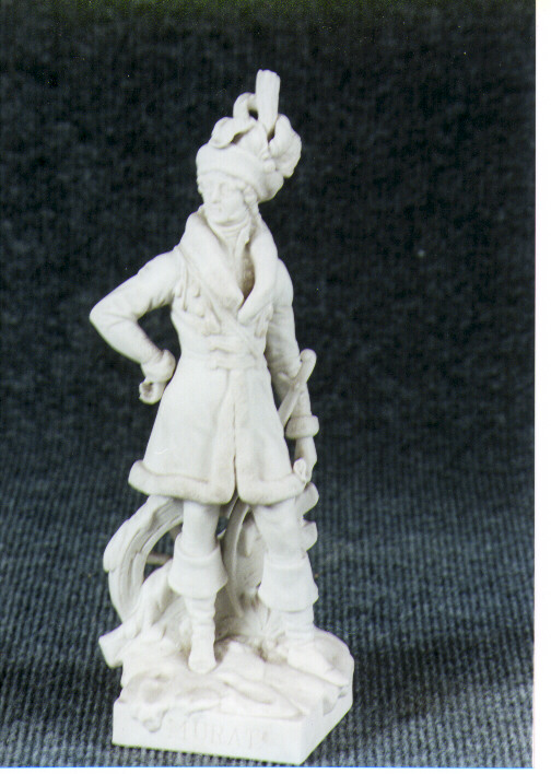 figura maschile (statuetta) - manifattura Poulard Prad (sec. XIX)