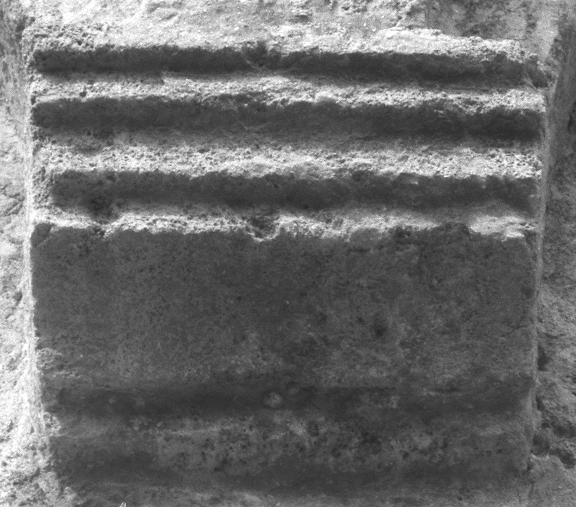 mensola architettonica - bottega pisana (fine/inizio secc. X/ XI)