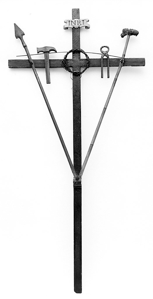 croce penitenziale - bottega toscana (sec. XIX)
