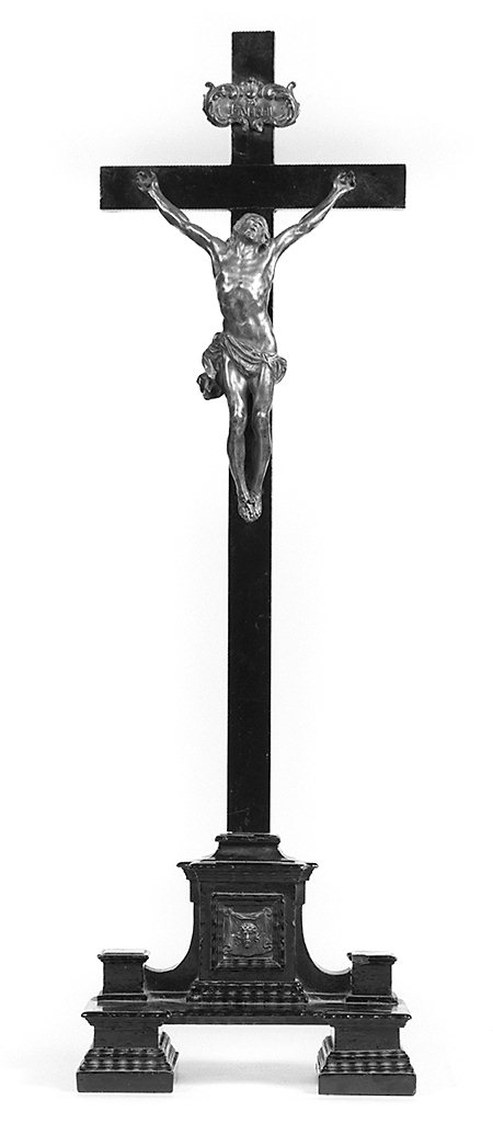 Cristo crocifisso (croce da tavolo) - produzione toscana (seconda metà sec. XVII)