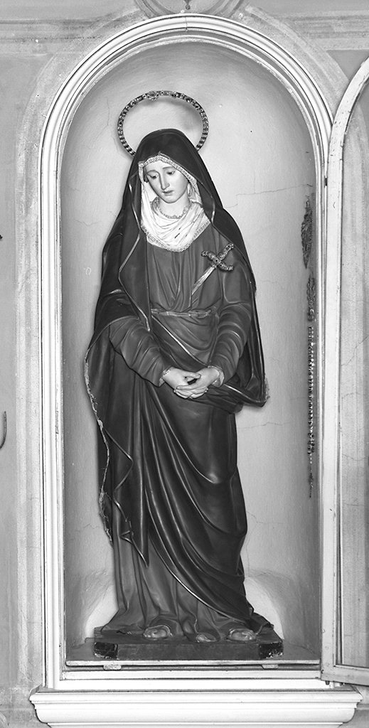Madonna Addolorata (statua) - bottega italiana (fine/inizio secc. XIX/ XX)