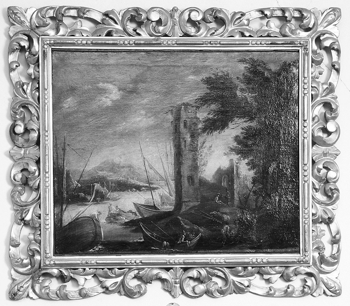 cornice - produzione italiana (seconda metà sec. XIX)