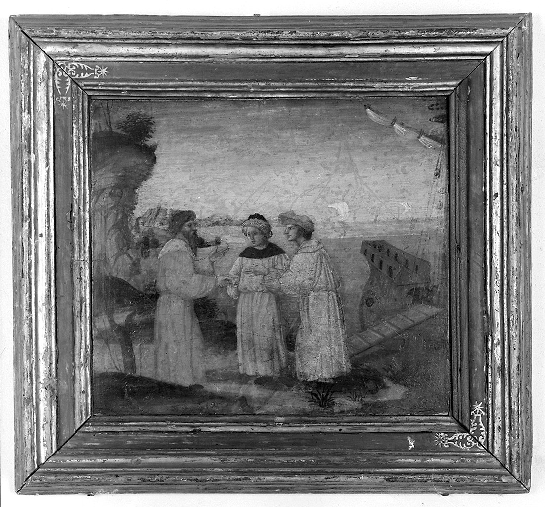 cornice - bottega italiana (seconda metà sec. XIX)