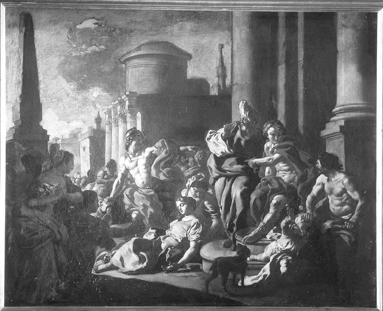 morte di Virginia (dipinto) di De Mura Francesco (attribuito) (sec. XVIII)