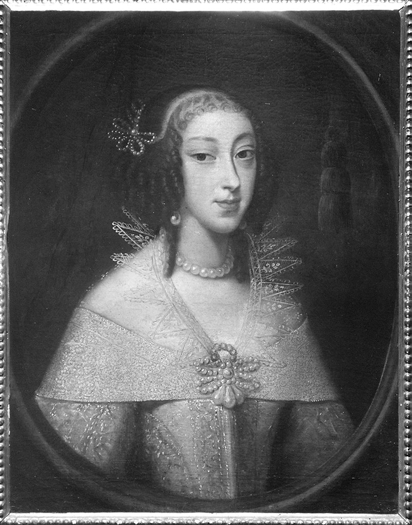 ritratto di Maria Leopoldina imperatrice di Germania (dipinto) - ambito tedesco (sec. XVII)