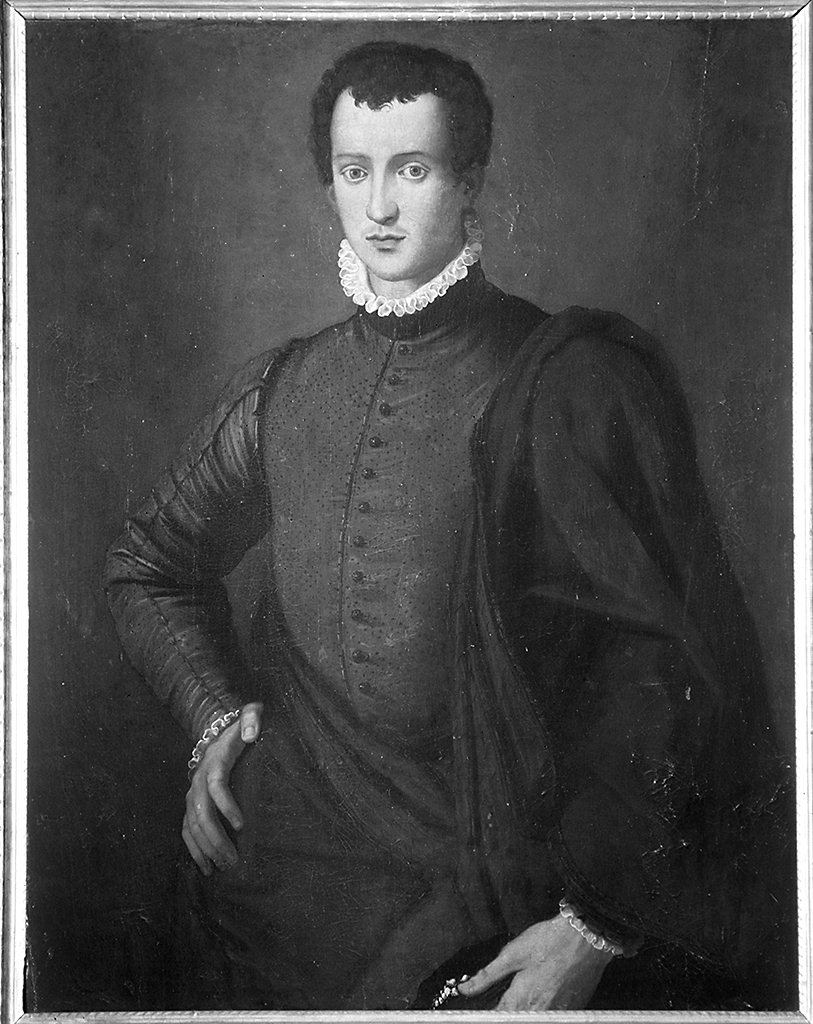 ritratto d'uomo (dipinto) di Allori Agnolo detto Bronzino (bottega) (ultimo quarto sec. XVI)