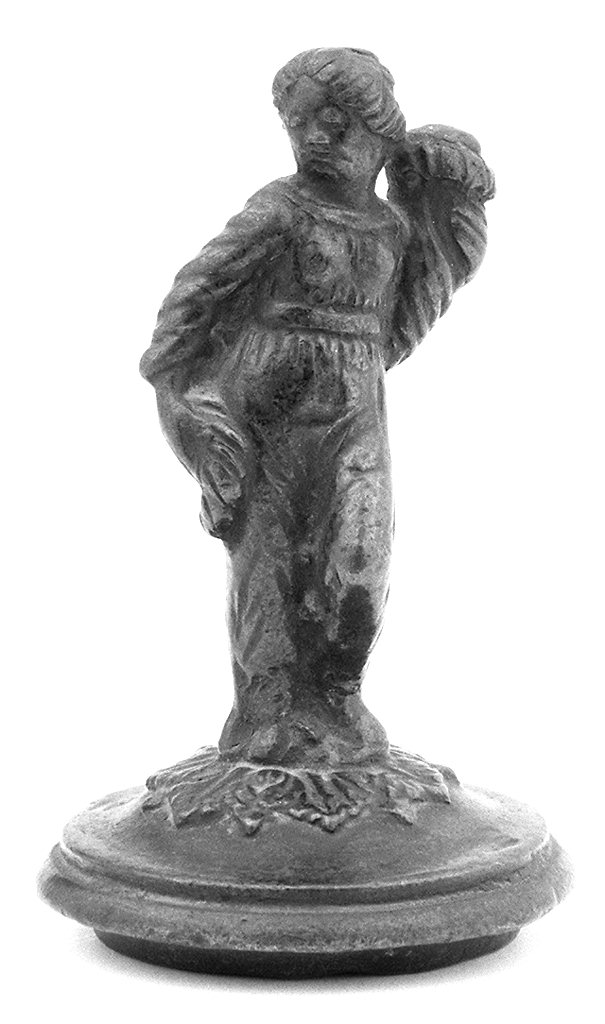 Abbondanza (coperchio di calamaio) - bottega fiorentina (sec. XV)
