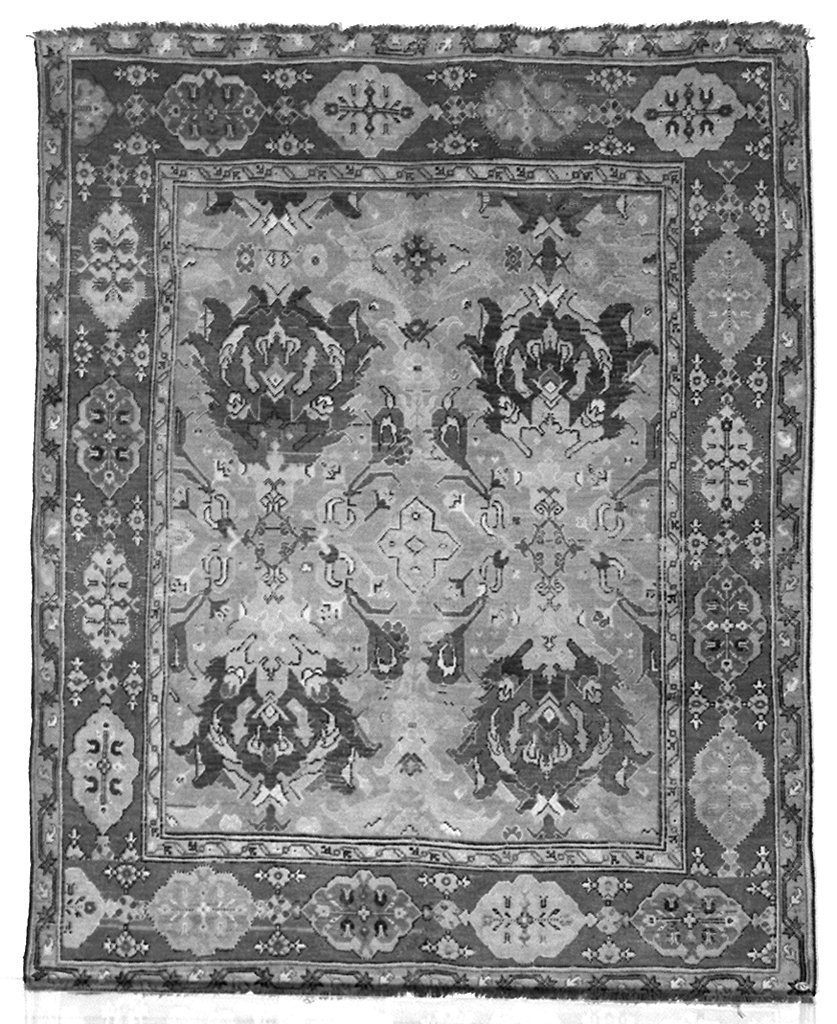 tappeto - manifattura anatolica (fine/inizio secc. XVII/ XVIII)