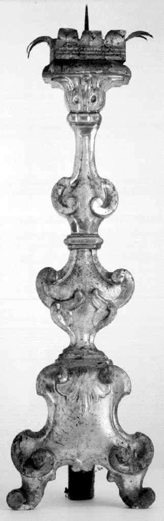 candeliere, serie - produzione toscana (seconda metà sec. XVIII)