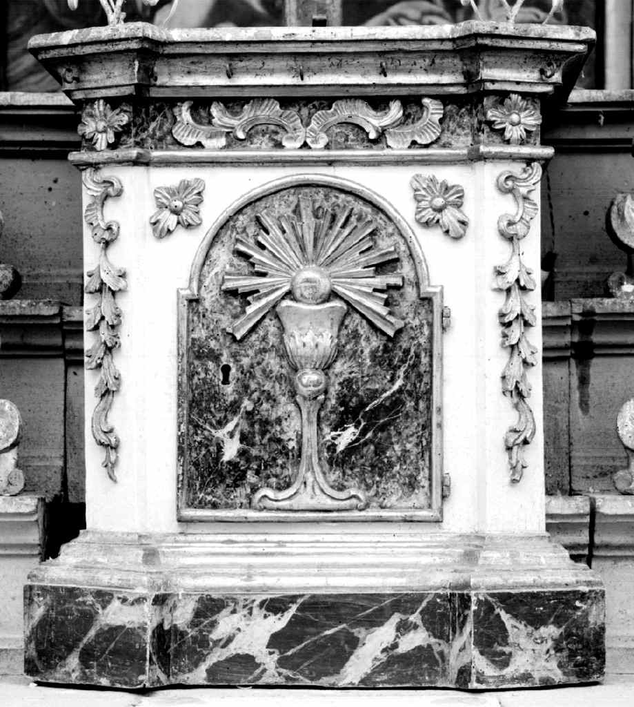 tabernacolo - a tempietto - produzione toscana (seconda metà sec. XVIII)