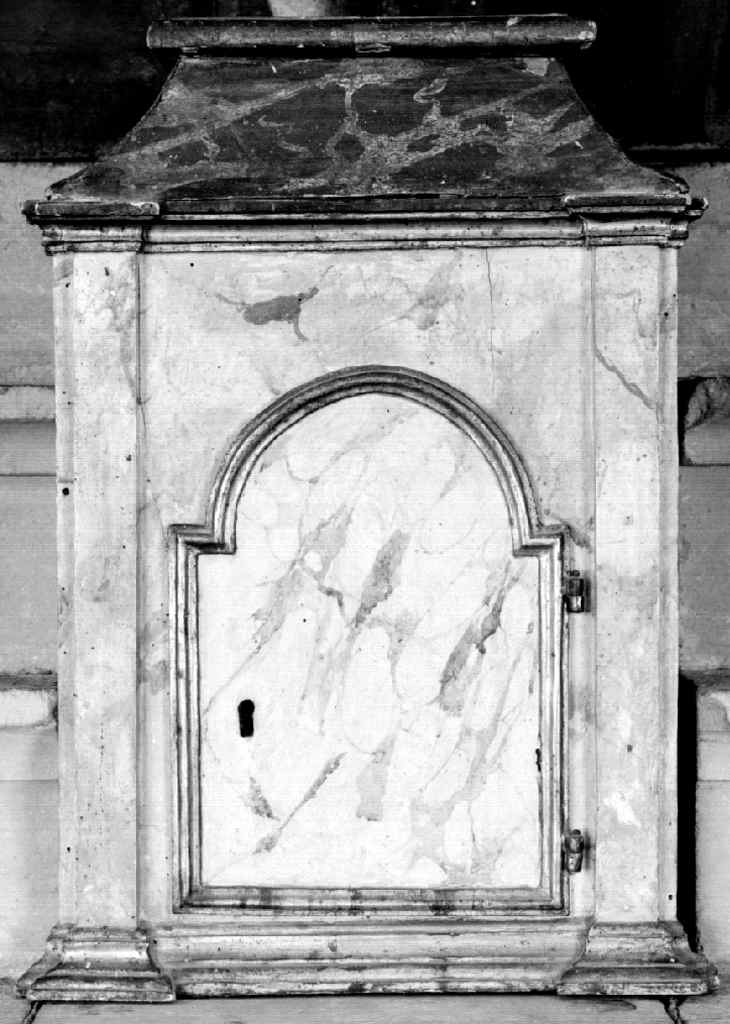 tabernacolo - produzione toscana (seconda metà sec. XVIII)