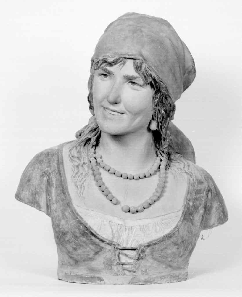 busto femminile (scultura) - bottega toscana (seconda metà sec. XIX)