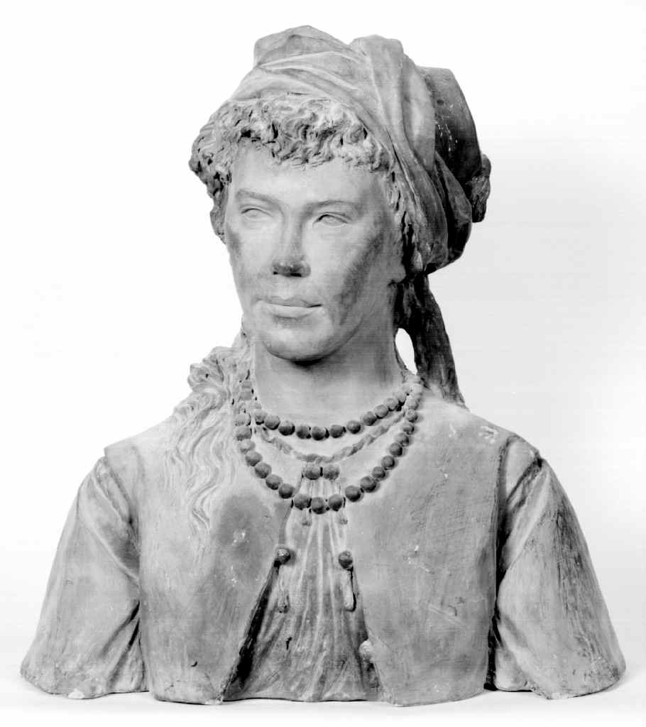 ritratto femminile (busto) - ambito toscano (seconda metà sec. XIX)