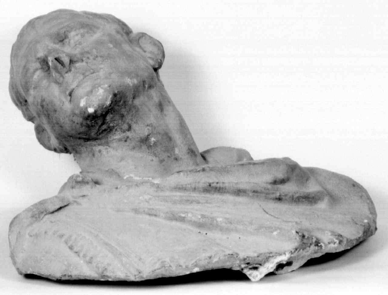 busto maschile (scultura) - bottega toscana (sec. XVII)