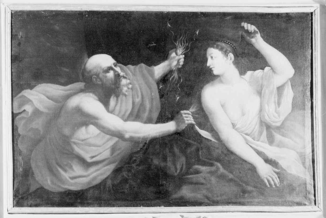 Giove e Semele (dipinto) - ambito toscano (seconda metà sec. XVII)