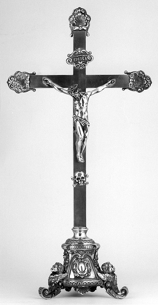 croce d'altare - bottega fiorentina (sec. XIX)