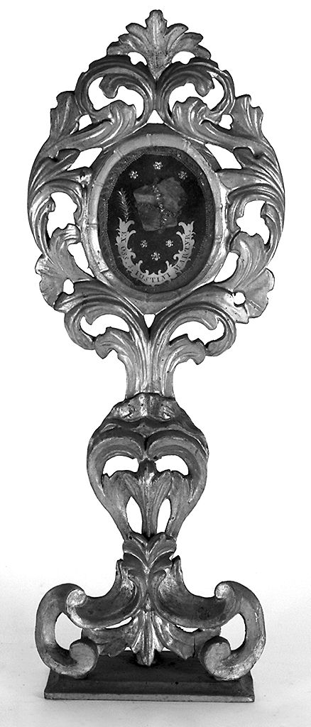 reliquiario - a ostensorio - bottega fiorentina (sec. XVIII)