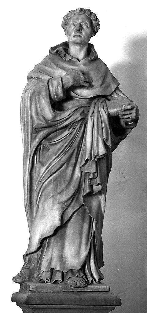 beato Lotteringo della Stufa (scultura) di Frisson Agostino (sec. XVII)