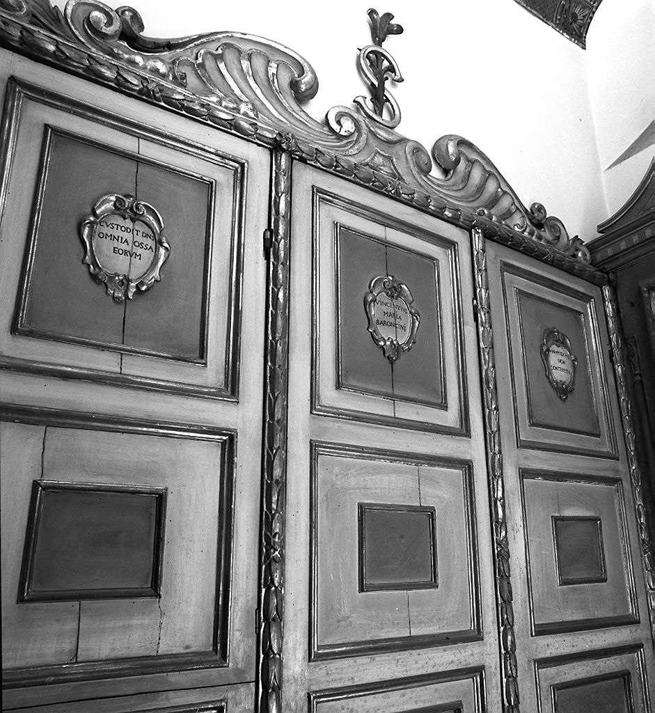 armadio - a muro, serie - bottega fiorentina (sec. XVII)