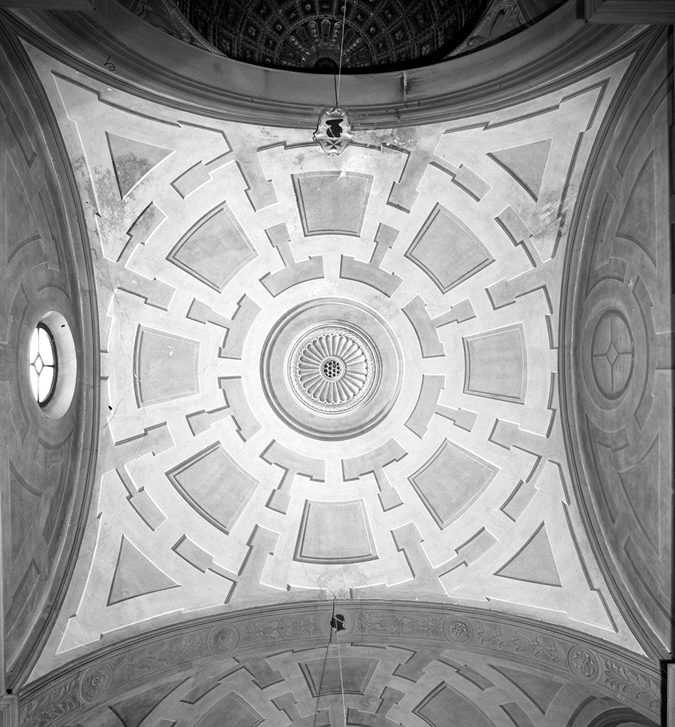 motivi decorativi architettonici (decorazione pittorica) di Caccini Giovan Battista (cerchia) (sec. XVII)