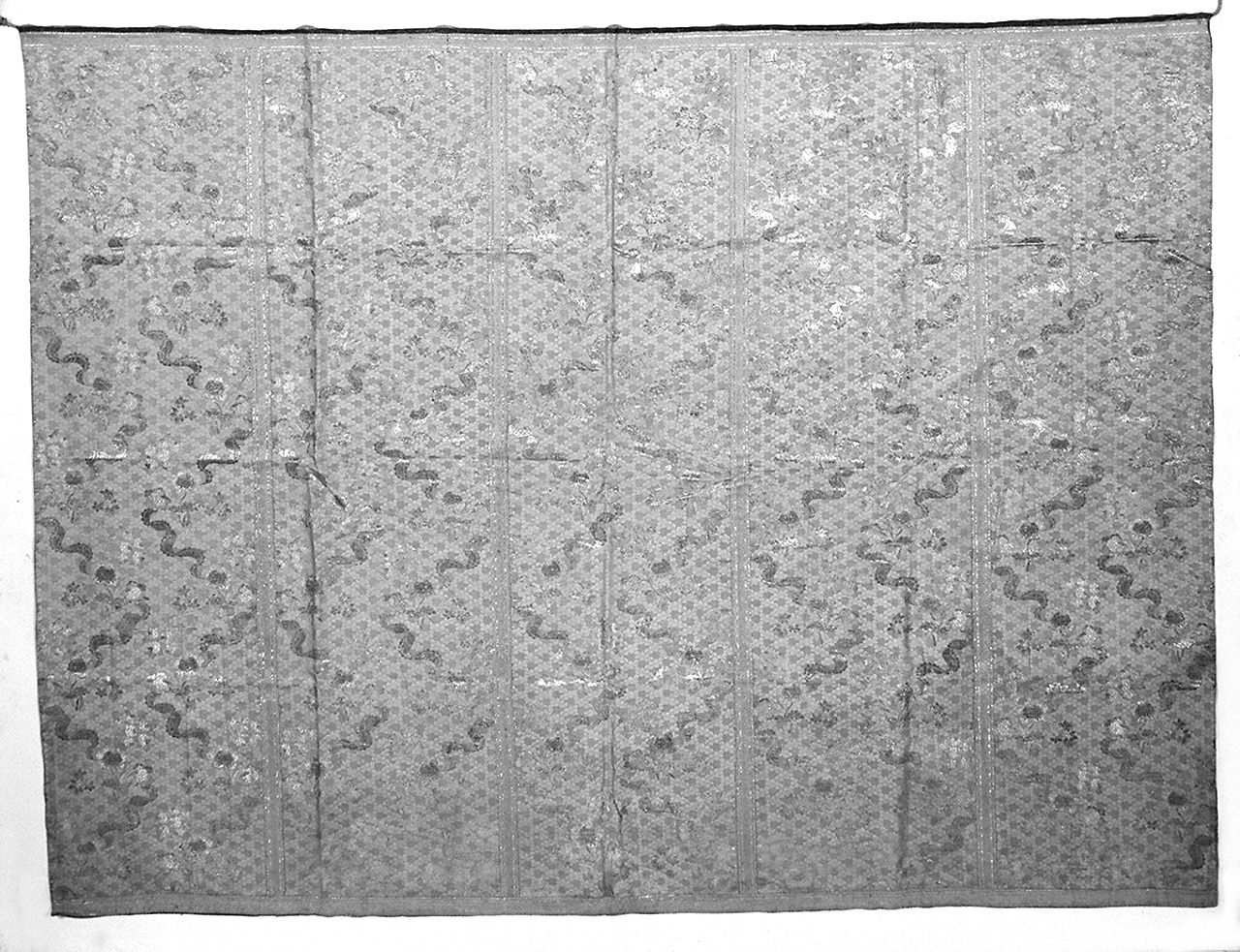 cortina - manifattura italiana (ultimo quarto sec. XVIII)