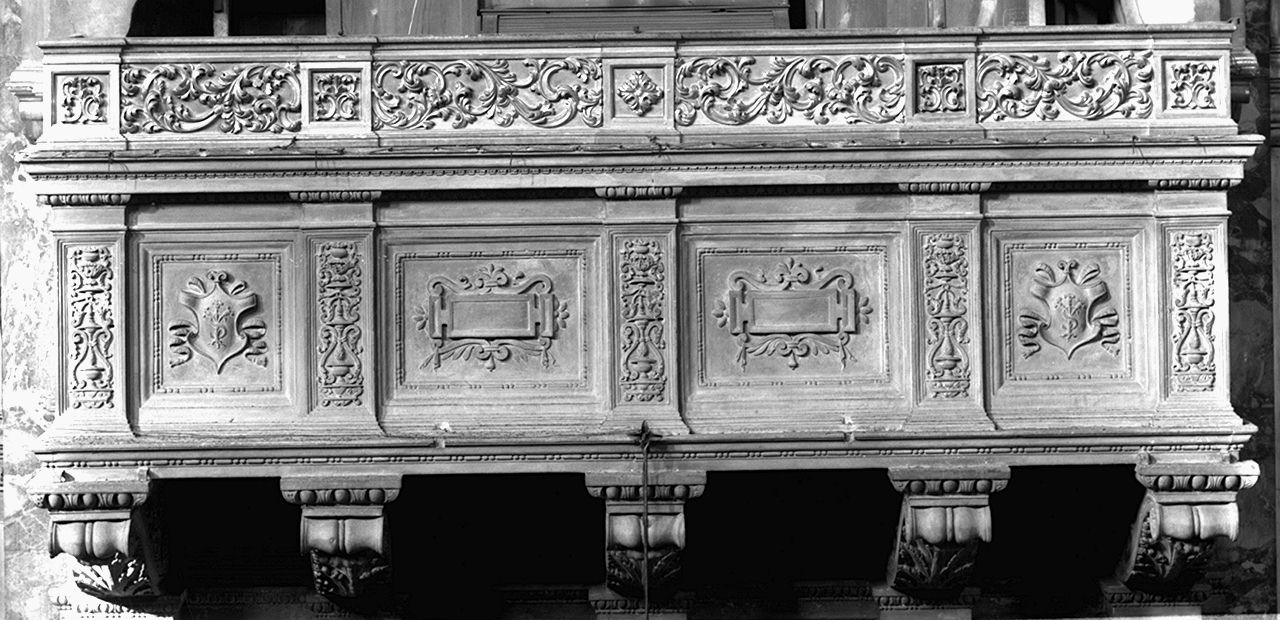 motivi decorativi a candelabra (cantoria) di Rosselli Piero (sec. XVI)