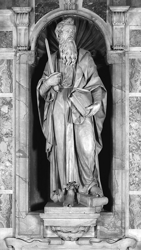 San Paolo (statua) di Silvani Gherardo, Caccini Giovan Battista (sec. XVII)