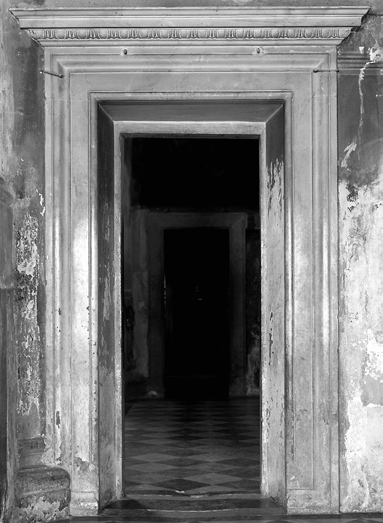mostra di porta, serie - bottega toscana (sec. XV)