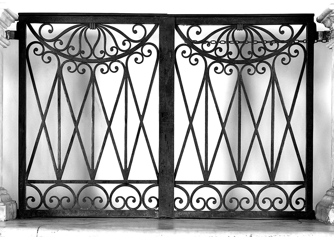 cancello di balaustrata - bottega toscana (sec. XVIII)
