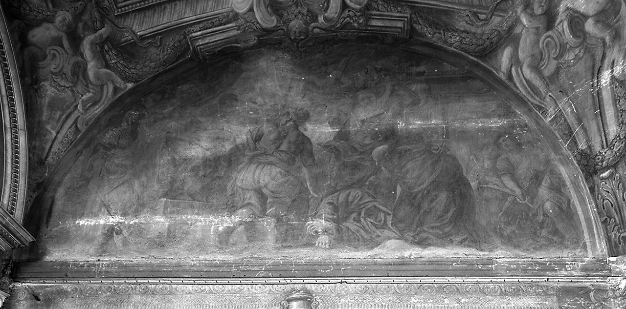 episodi della vita dei Santi e beati dell'Ordine dei Servi di Maria (dipinto, ciclo) di Ulivelli Cosimo (sec. XVII)