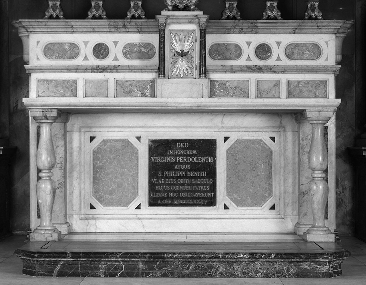 altare - bottega fiorentina (sec. XIX)