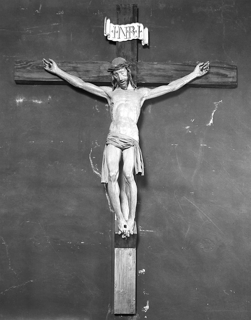Cristo crocifisso (crocifisso) di Antonio da Sangallo il Vecchio, Giamberti Giuliano detto Giuliano da Sangallo (sec. XV)