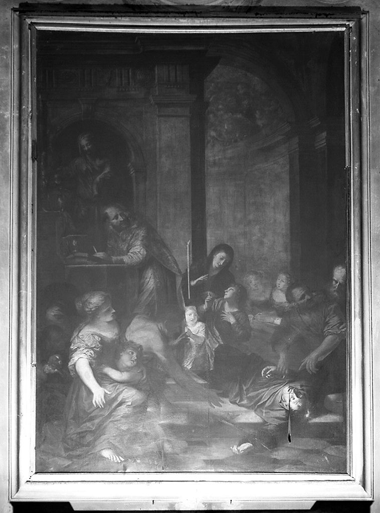 morte del beato Gioacchino Piccolomini da Siena (dipinto) di Dandini Pietro (sec. XVII)