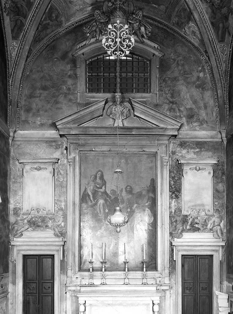 episodi della vita di San Nicola di Bari e i Quattro Evangelisti (dipinto, ciclo) di Rosselli Matteo (sec. XVII)