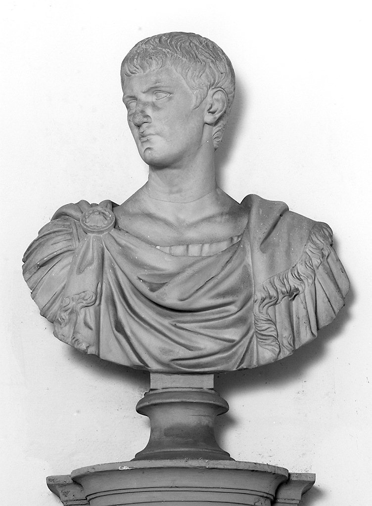 busto ritratto di Caligola (scultura) - produzione italiana (secc. XIX/ XX)