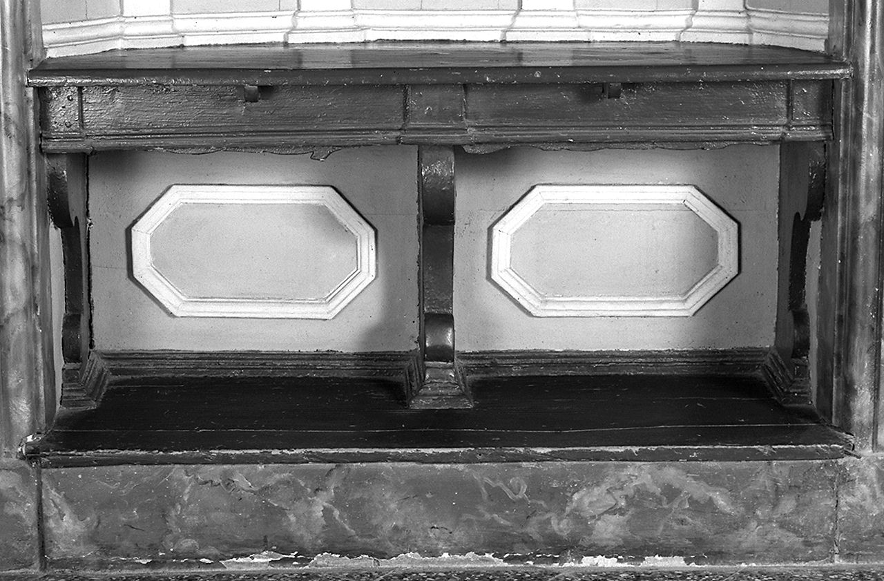 panca - bottega fiorentina (sec. XVIII)