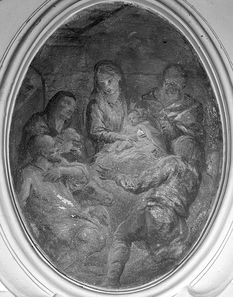 adorazione dei pastori, morte di San Giuseppe (dipinto, serie) di Pinzani Giuseppe (sec. XVIII)