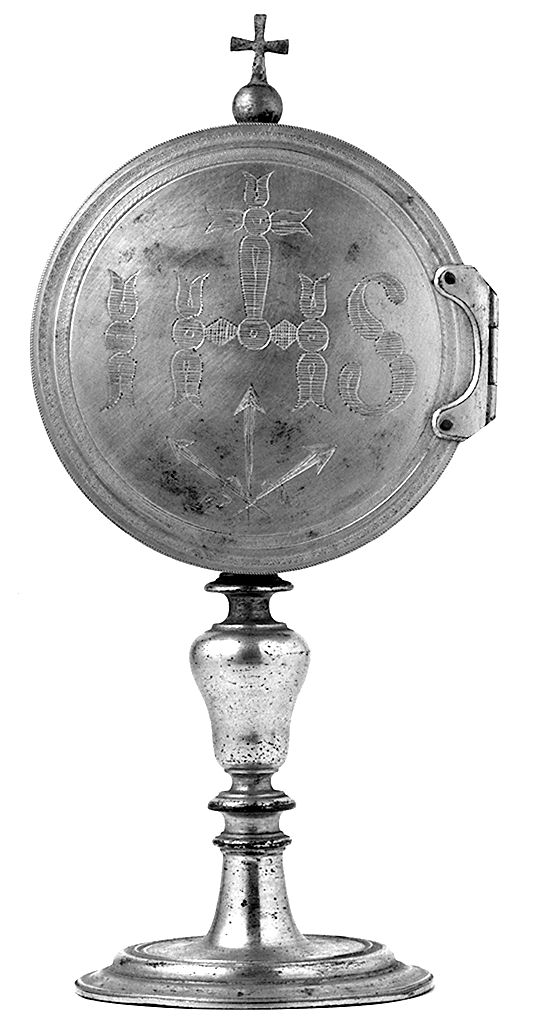 teca eucaristica - bottega fiorentina (sec. XIX)