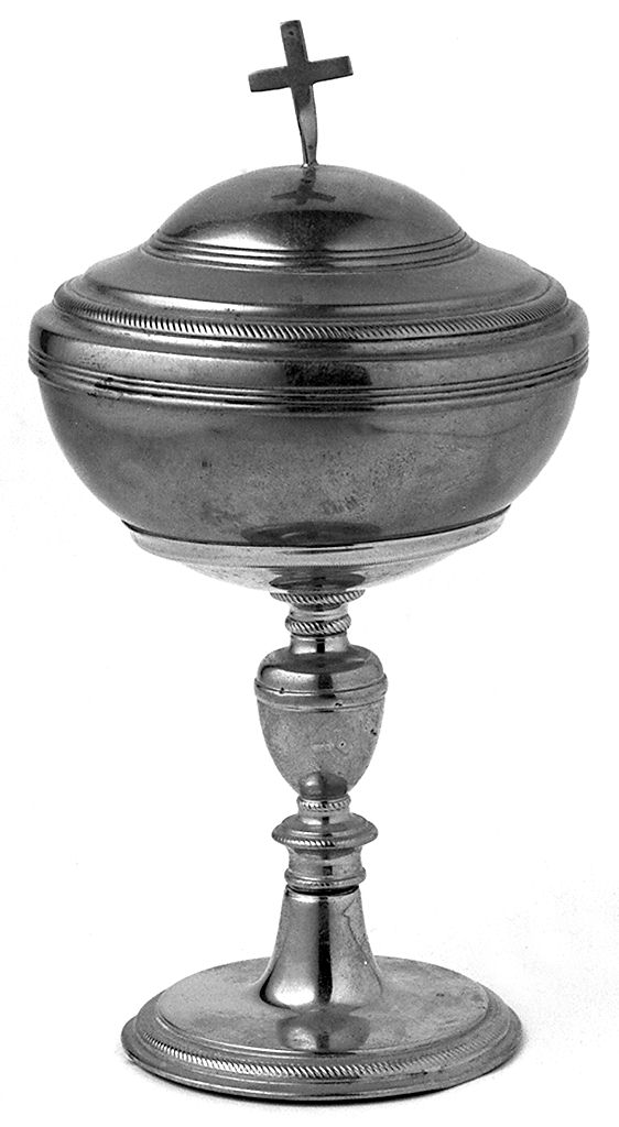 pisside da viatico - bottega toscana (seconda metà sec. XIX)
