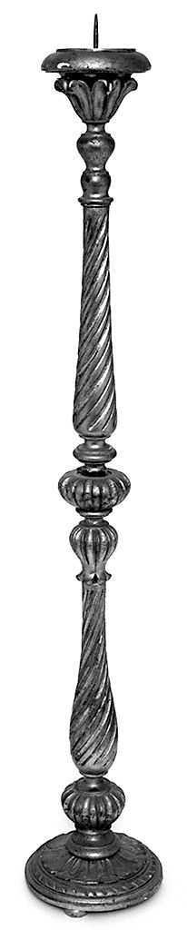candelabro, serie - produzione fiorentina (prima metà sec. XIX)