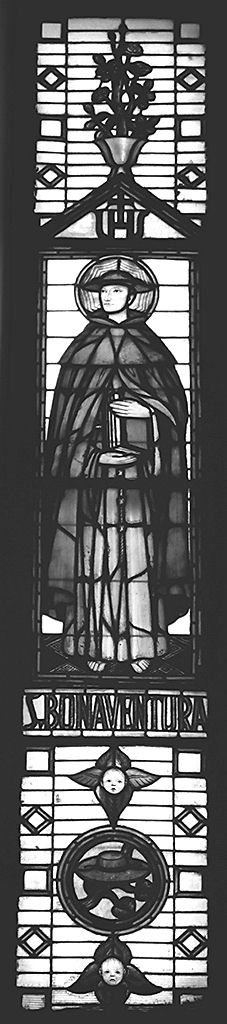 Santi (vetrata, serie) di Giovannozzi Ezio (attribuito) (sec. XX)
