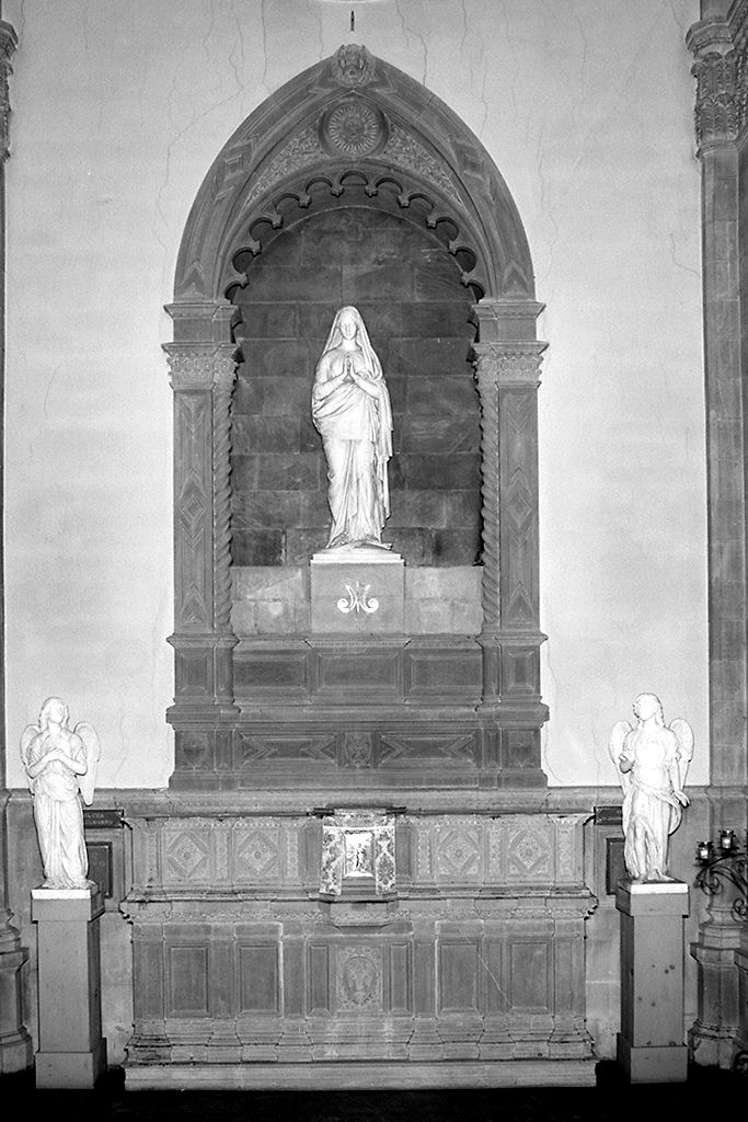 mostra d'altare di Del Sarto Luigi, Gatteschi Federico - produzione fiorentina (sec. XIX)