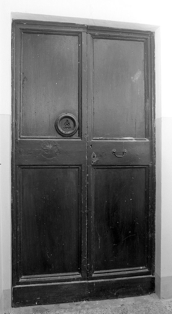 porta - a due battenti - produzione toscana (seconda metà sec. XVIII)