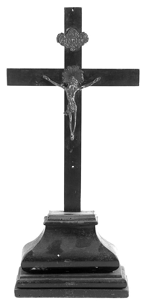 Cristo crocifisso (croce da tavolo) - produzione toscana (seconda metà sec. XVII)