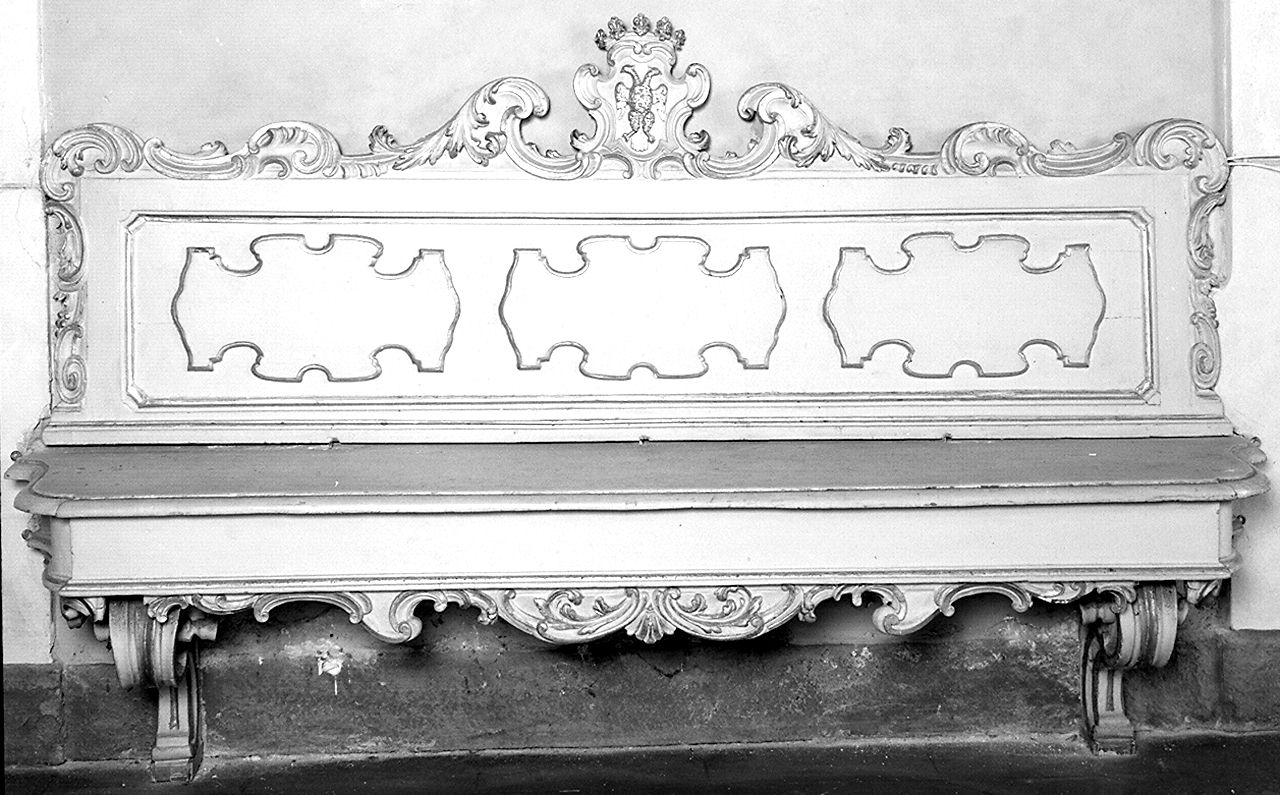 panca, serie - bottega fiorentina (sec. XVIII)