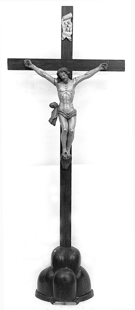 Cristo crocifisso (croce da tavolo) - produzione toscana (prima metà sec. XIX)