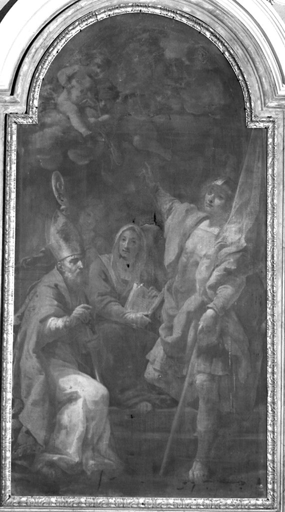 San Zanobi, Sant'Anna e San Venanzio (dipinto) di Bonechi Matteo (e aiuti) (sec. XVIII)