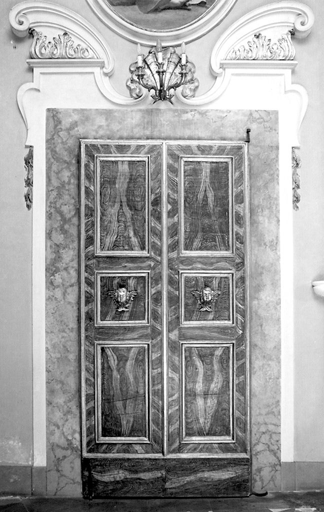 storie della vita della Madonna (decorazione plastico-pittorica) di Bonechi Matteo, Portogalli Giovan Martino (sec. XVIII)