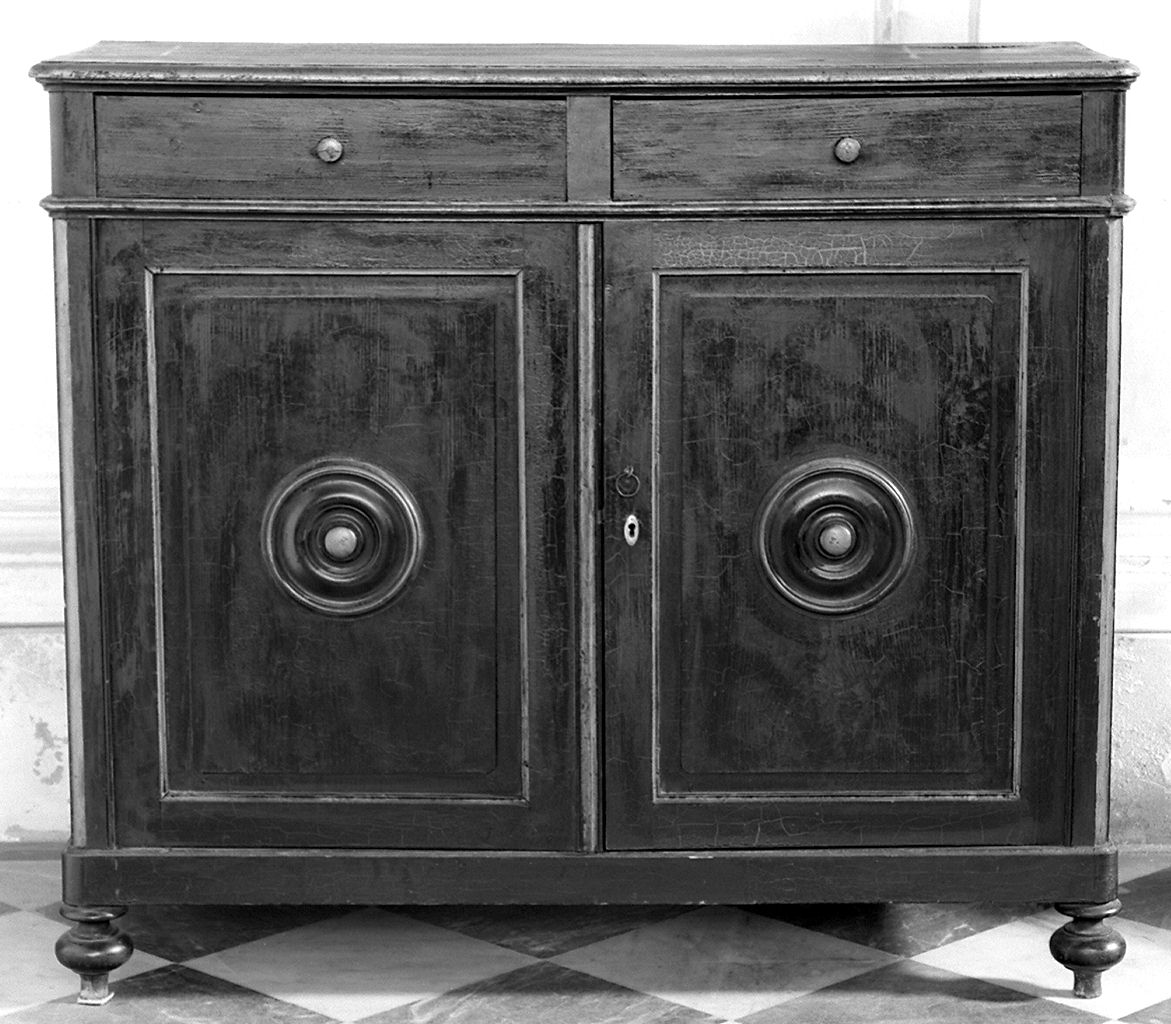 credenza - bottega toscana (seconda metà sec. XIX)