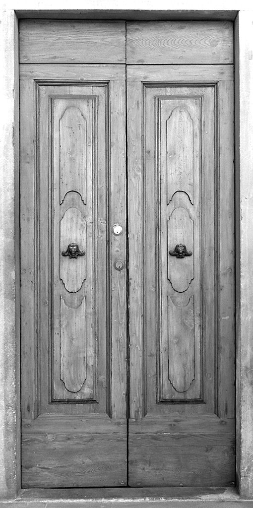 porta - a due battenti - bottega fiorentina (sec. XVIII)